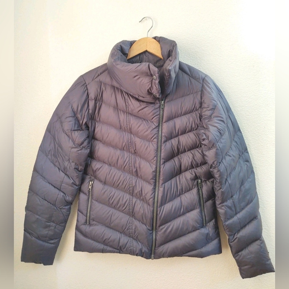 Patagonia PROW Down PUFFER Jacket Moto Style, medium